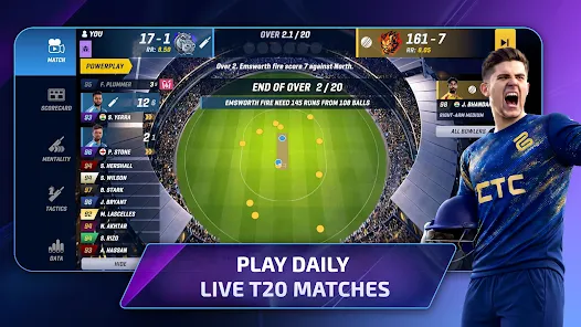 Cricket Team Coach 26 Mod APK screenshot 3